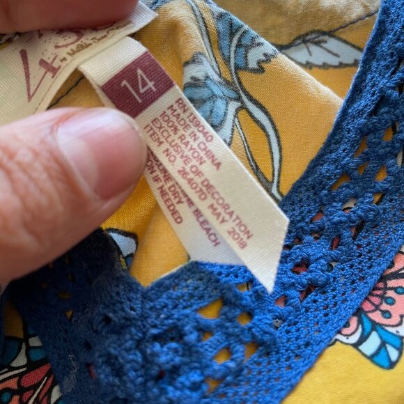 Matilda Jane Flower Power Dress size 14 - Picture 5 of 6